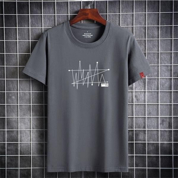 mens t shirts casual short sleeve summer tees fashion clothes printed cotton tshirts for men clothing 220624, White;black
mens t shirts casual short sleeve summer tees fashion clothes printed cotton tshirts for men clothing 220624, White;black