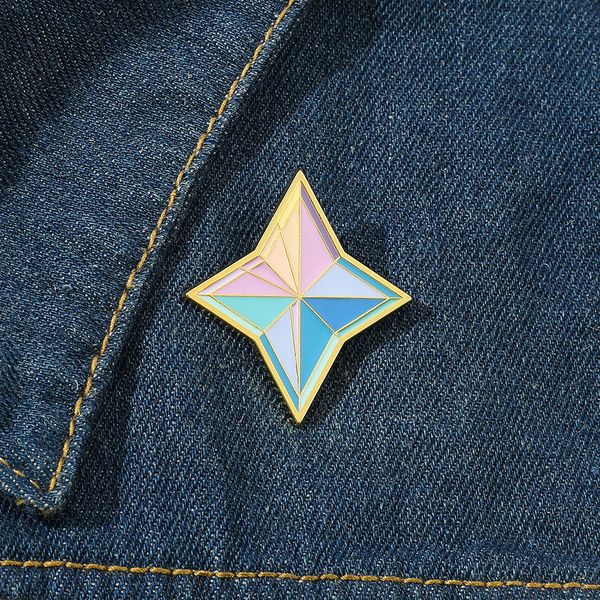 anime games genshin impact primogem enamel brooch pin cosplay kawaii gifts bag lapel geometric shape badge creative jewelry, Blue
anime games genshin impact primogem enamel brooch pin cosplay kawaii gifts bag lapel geometric shape badge creative jewelry, Blue