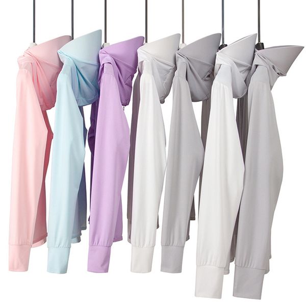 hoodies & sweatshirts summer ice silk sunscreen clothing women's long-sleeved upf50 elastic breathable uv protection jacket women, Black
hoodies & sweatshirts summer ice silk sunscreen clothing women's long-sleeved upf50 elastic breathable uv protection jacket women, Black