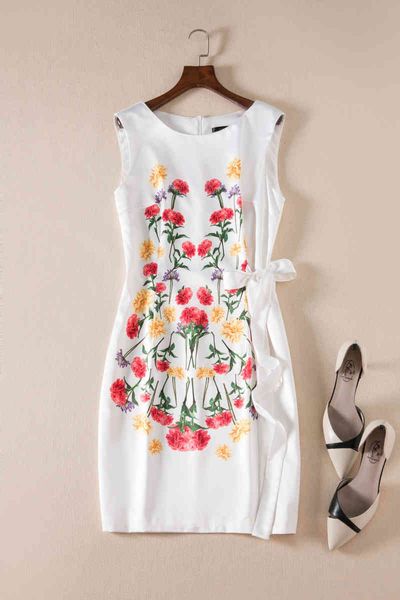 casual dresses summer elegant women's dress slim printed sleeveless round neck one-step skirt 6woo, Black;gray
casual dresses summer elegant women's dress slim printed sleeveless round neck one-step skirt 6woo, Black;gray