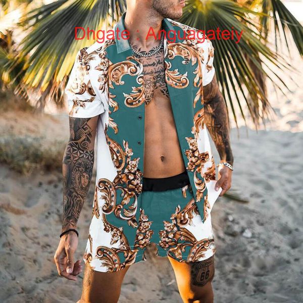 fashion men's casual shirts luxury men tracksuits hawaiian sets printing short sleeve button shirt summer beach shorts tees streetwear, White;black
fashion men's casual shirts luxury men tracksuits hawaiian sets printing short sleeve button shirt summer beach shorts tees streetwear, White;black