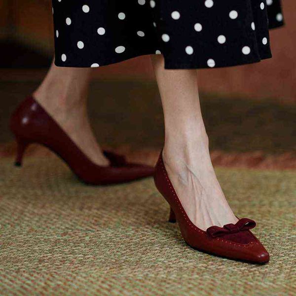 dress shoes temperament high-heeled women's 2022 spring new french stiletto retro bow single formal wedding 220714, Black
dress shoes temperament high-heeled women's 2022 spring new french stiletto retro bow single formal wedding 220714, Black