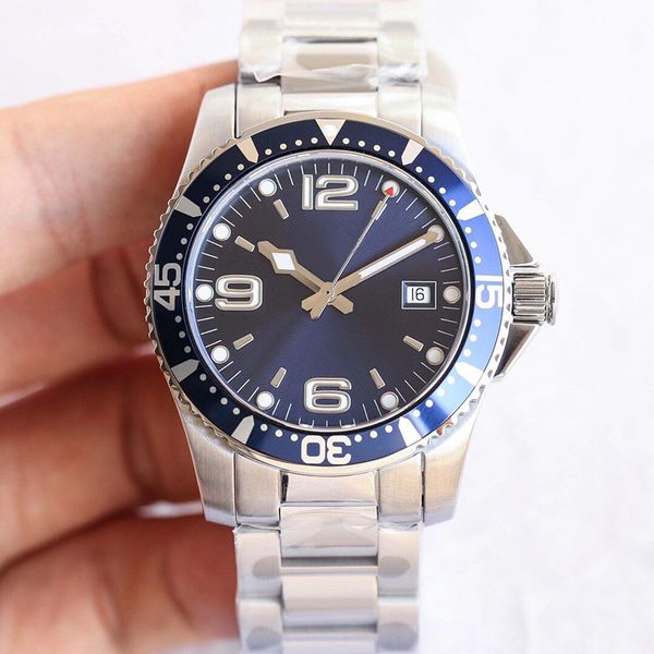 mens watch automatic mechanical movement watches life waterproof wristwatch 41mm business men wristwatches montre de luxe, Slivery;brown
mens watch automatic mechanical movement watches life waterproof wristwatch 41mm business men wristwatches montre de luxe, Slivery;brown