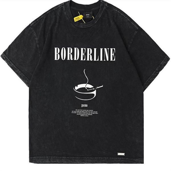 men's t-shirts high street brand peso ashtray letter print retro oversized t-shirt streetwear women clothing woman clothes2970, White;black
men's t-shirts high street brand peso ashtray letter print retro oversized t-shirt streetwear women clothing woman clothes2970, White;black