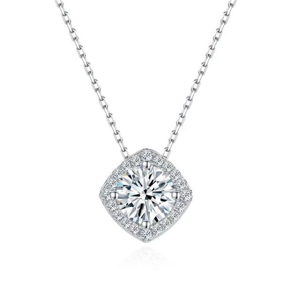 trendy pendant necklaces 925 silver square moissanite necklace women jewelry 1ct d color clavicle pass diamond test
trendy pendant necklaces 925 silver square moissanite necklace women jewelry 1ct d color clavicle pass diamond test