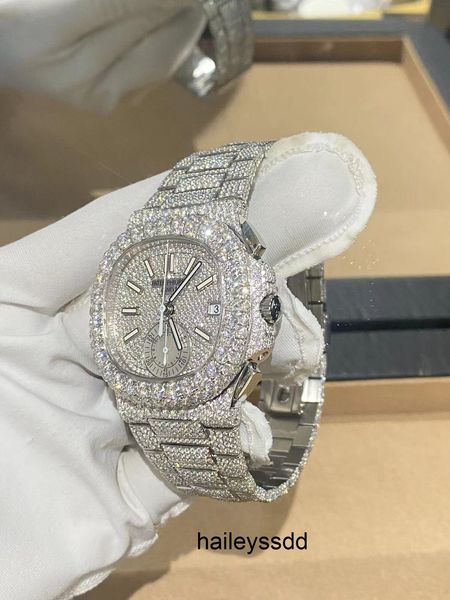 cashjin icedout watch hip hop custom men full iced out vvs diamond moissnite luxury brand skeleton watch a72e, Slivery;brown
cashjin icedout watch hip hop custom men full iced out vvs diamond moissnite luxury brand skeleton watch a72e, Slivery;brown