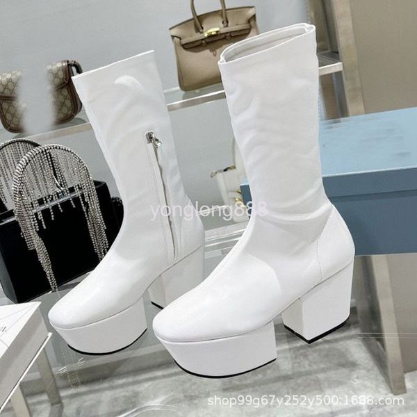 boots women's boots below the knee autumn and winter knight high tube side zipper long elastic martin women's, Black
boots women's boots below the knee autumn and winter knight high tube side zipper long elastic martin women's, Black