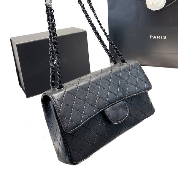 classic cf flap shoulder bags france brand diamond quilting crossbody bag black metal hardware matelasse sheepskin handbags designer chain b
classic cf flap shoulder bags france brand diamond quilting crossbody bag black metal hardware matelasse sheepskin handbags designer chain b