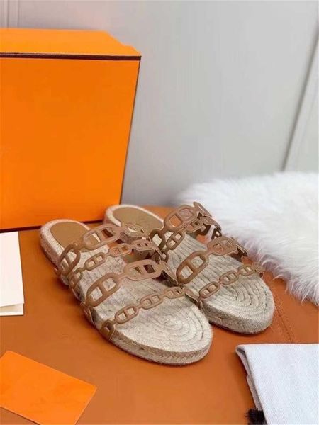 designers sandals slippers woman luxury slipper sale summer chain leather outsole sheepskin hemp rope multi-color dust bag nsl, Black
designers sandals slippers woman luxury slipper sale summer chain leather outsole sheepskin hemp rope multi-color dust bag nsl, Black