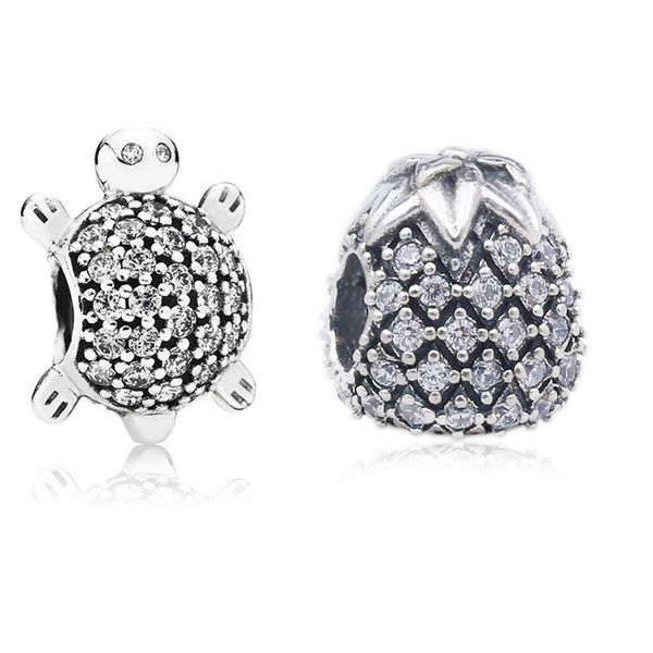fit pandora charm bracelet european silver charms crystal turtle pineapple diy snake chain for women bangle necklace jewelry, Black
fit pandora charm bracelet european silver charms crystal turtle pineapple diy snake chain for women bangle necklace jewelry, Black