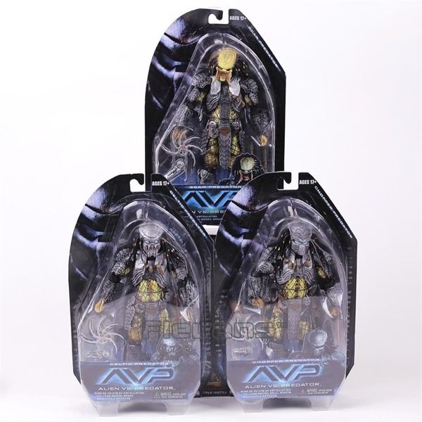 neca avp alien vs predator chopper celtic scar predator pvc action figure collectible model toy y200919276b