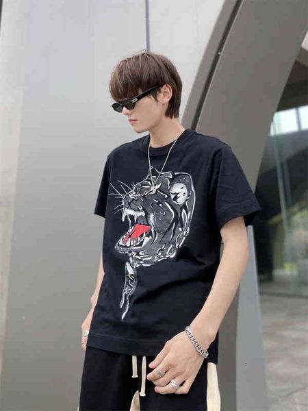 men's t-shirts summer gvc big tiger head printed short sleeve t-shirt couple loose cotton pullover round neck half fashion, White;black
men's t-shirts summer gvc big tiger head printed short sleeve t-shirt couple loose cotton pullover round neck half fashion, White;black