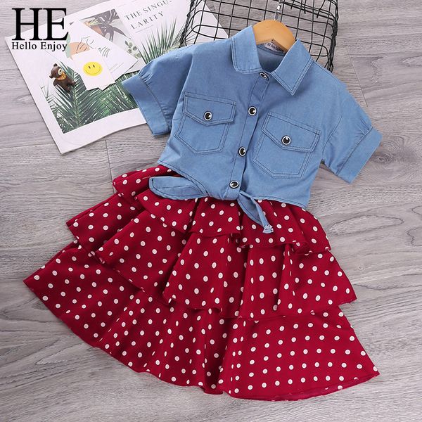 he hello enjoy girls red dresses summer teenagers dot sling elegant female children cake dress girls clothing 4 6 8 12 year 220427, Red;yellow 
he hello enjoy girls red dresses summer teenagers dot sling elegant female children cake dress girls clothing 4 6 8 12 year 220427, Red;yellow