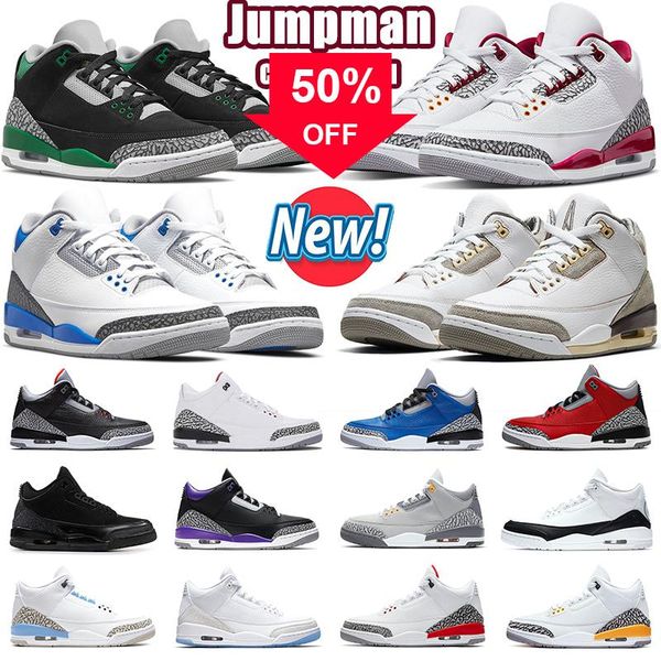 jumpman 3 basketball shoes for men 3s cardinal red cement pine green racer blue medium grey midnight navy black cat pure white mens trainers
jumpman 3 basketball shoes for men 3s cardinal red cement pine green racer blue medium grey midnight navy black cat pure white mens trainers