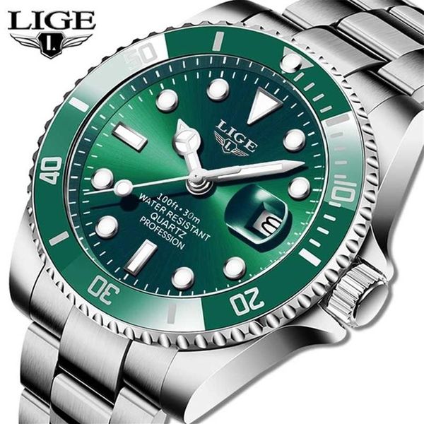 lige brand luxury fashion diver watch men 30atm waterproof date clock sport watches mens quartz wristwatch relogio masculino 2240j, Slivery;brown
lige brand luxury fashion diver watch men 30atm waterproof date clock sport watches mens quartz wristwatch relogio masculino 2240j, Slivery;brown