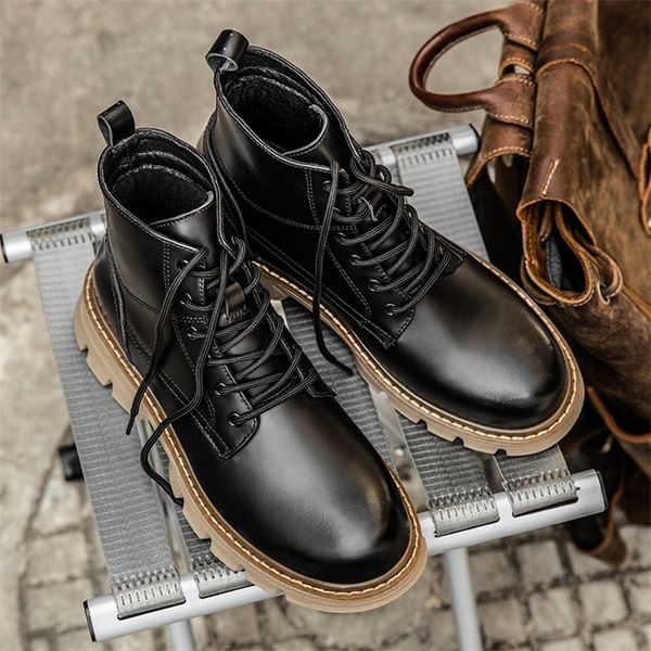 ss autumn and winter genuine leather martin boots shoes for men traf mens casual shoes mens casual boots streetwear 220815, Black
ss autumn and winter genuine leather martin boots shoes for men traf mens casual shoes mens casual boots streetwear 220815, Black