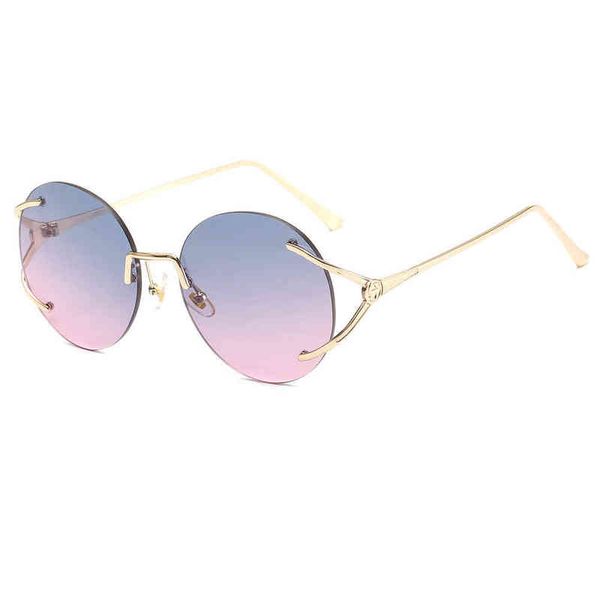 new g family round frame women's sunglasses metal frameless ocean 8751 brand designer luxury fashion sun glasses, White;black
new g family round frame women's sunglasses metal frameless ocean 8751 brand designer luxury fashion sun glasses, White;black
