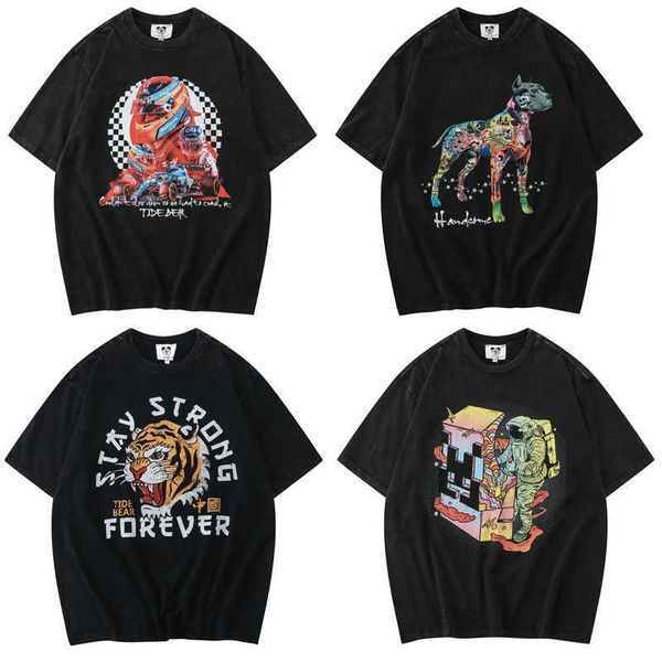 22ss usa high street tiger washed tee skateboard hip hop t shirt mens women short sleeve street casual tshirt, White;black
22ss usa high street tiger washed tee skateboard hip hop t shirt mens women short sleeve street casual tshirt, White;black