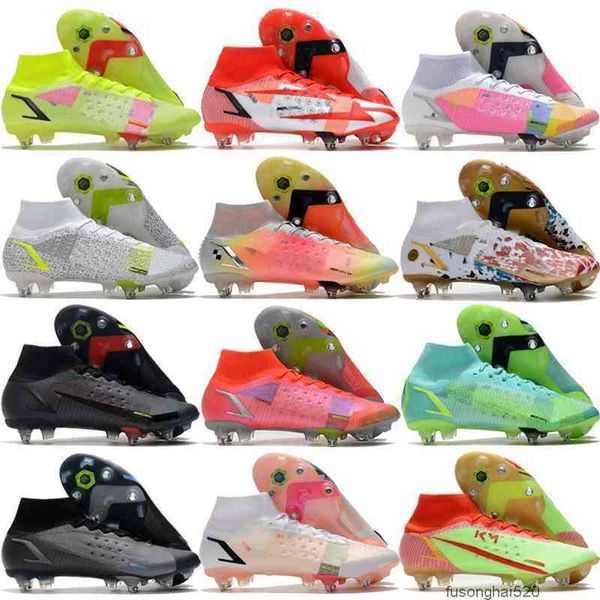 2022 2021 mens soccer boots football shoes mercurial superfly viii elite sg pro anti clog cleats green red pink blue yellow black size us 6.
2022 2021 mens soccer boots football shoes mercurial superfly viii elite sg pro anti clog cleats green red pink blue yellow black size us 6.
