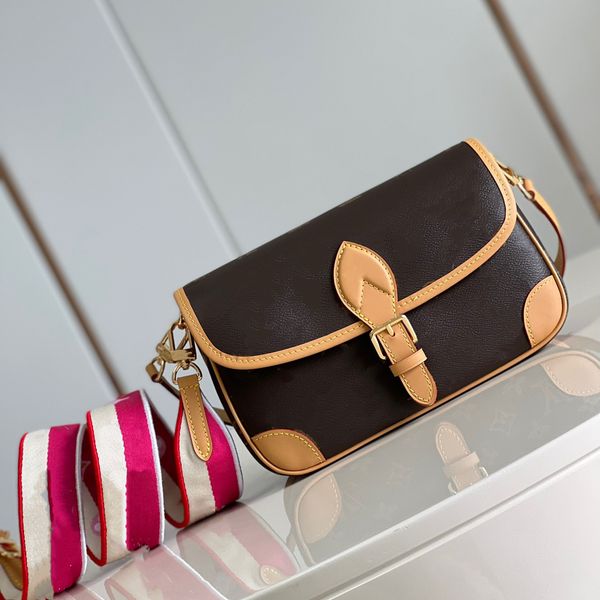 women diane crossbody bag designer lady two straps small classic brown flower purses
women diane crossbody bag designer lady two straps small classic brown flower purses