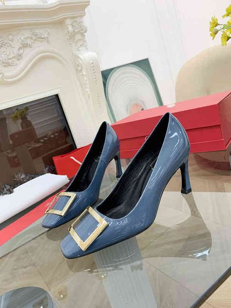 dress shoes spring and summer rv metal square buckle patent leather banana heel shallow mouth single shoes women's square head wedding, Black
dress shoes spring and summer rv metal square buckle patent leather banana heel shallow mouth single shoes women's square head wedding, Black