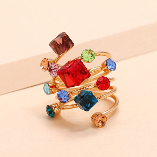50pcs/lot personality elegant 7 colors big ring for women big resin stone fashion elastic stretch finger rings christmas jewelry, Golden;silver
50pcs/lot personality elegant 7 colors big ring for women big resin stone fashion elastic stretch finger rings christmas jewelry, Golden;silver