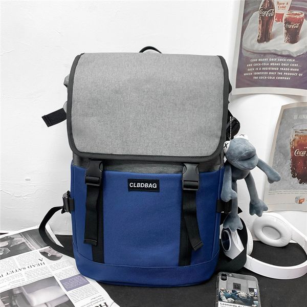 canvas backpack japan and korea style large capacity simple two-tone casual versatile lapbag business waterproof wearproof
canvas backpack japan and korea style large capacity simple two-tone casual versatile lapbag business waterproof wearproof