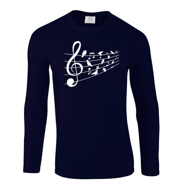 men's t-shirts autumn birds musical decor casual long sleeve printed t-shirt men cotton tees summer fashion clothesmen's, White;black
men's t-shirts autumn birds musical decor casual long sleeve printed t-shirt men cotton tees summer fashion clothesmen's, White;black