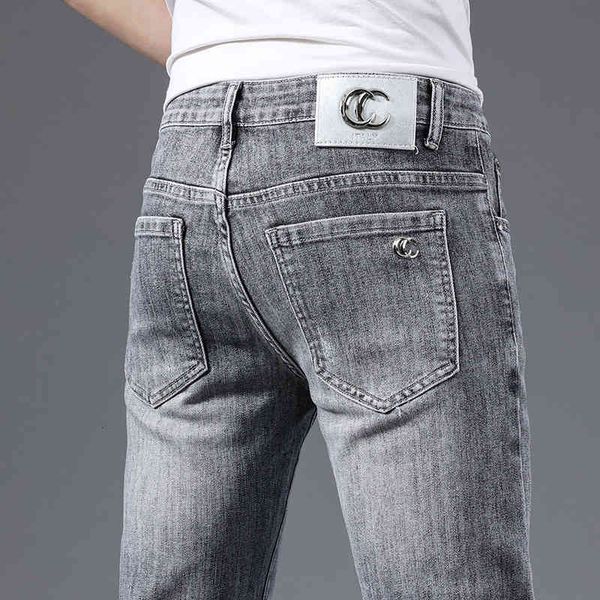 men's jeans spring jeans men's cotton korean version small foot slim fit brand black and white gray double g 6ecd, Blue
men's jeans spring jeans men's cotton korean version small foot slim fit brand black and white gray double g 6ecd, Blue