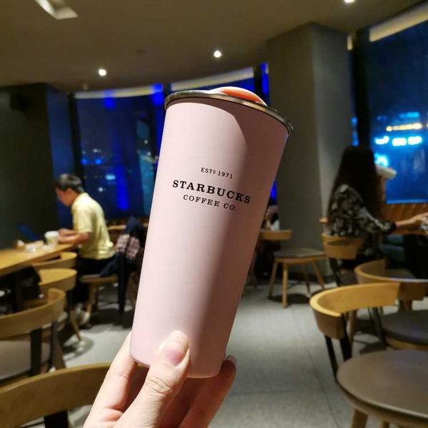 starbucks limited cup 16oz pink stainless steel double-layer large capacity simple girl deskwater with cover
starbucks limited cup 16oz pink stainless steel double-layer large capacity simple girl deskwater with cover