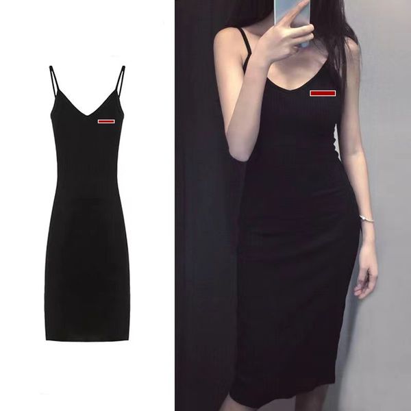 woman casual dresses sleeveless with thin sling summer womens slim dress designer women long tees s-2xl, Black;gray
woman casual dresses sleeveless with thin sling summer womens slim dress designer women long tees s-2xl, Black;gray