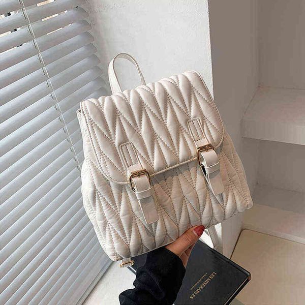 women fashion backpack girl summer casual short-term travel bag simple style solid color diamond lattice student schoolbags 220507
women fashion backpack girl summer casual short-term travel bag simple style solid color diamond lattice student schoolbags 220507