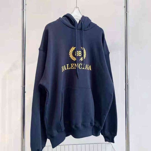 2022 designer bal hoodies and coats correct version tide br loose classic wheat ear long sleeve hoodie (plush style) men's women's, Black
2022 designer bal hoodies and coats correct version tide br loose classic wheat ear long sleeve hoodie (plush style) men's women's, Black