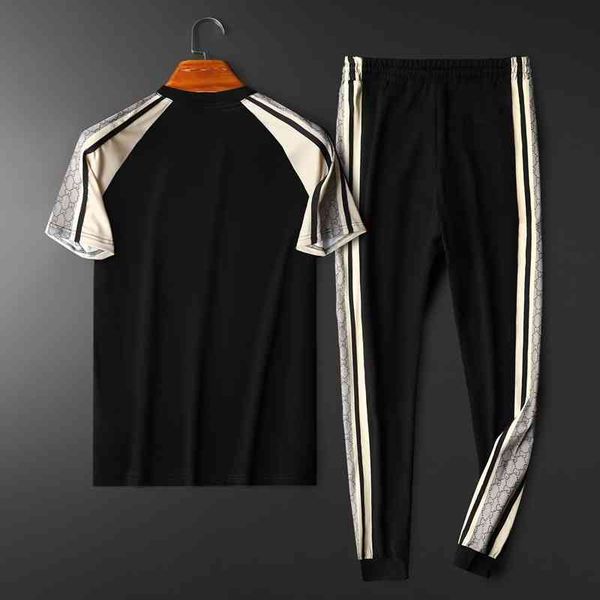 men's sports fashion trend brand clothing summer youth new t-shirt set embroidered mercerized cotton short sleeve casual, Gray
men's sports fashion trend brand clothing summer youth new t-shirt set embroidered mercerized cotton short sleeve casual, Gray