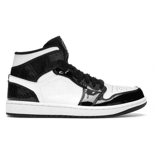 newstalgia 1s 1 mens womens basketball shoes jumpman patent bred high panda chicago mid dutch green carbon fiber sports sneakers tra, Black
newstalgia 1s 1 mens womens basketball shoes jumpman patent bred high panda chicago mid dutch green carbon fiber sports sneakers tra, Black