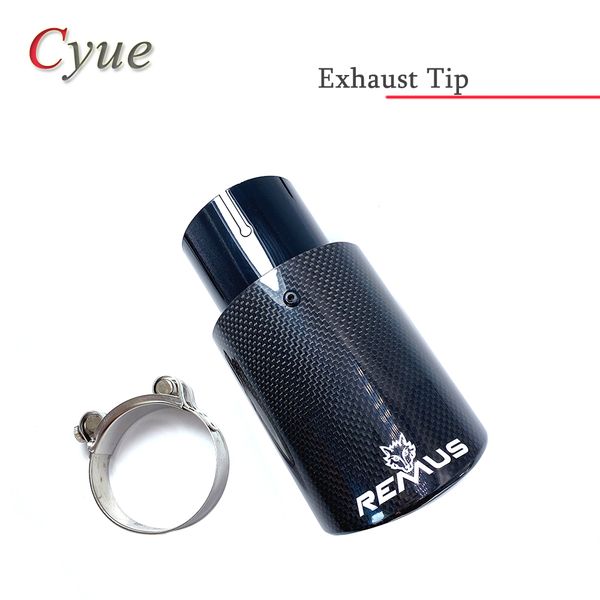 1pcs car muffler tail pipe curly glossy carbon fiber stainless steel bevel edge black exhaust pipe with remus logo
1pcs car muffler tail pipe curly glossy carbon fiber stainless steel bevel edge black exhaust pipe with remus logo