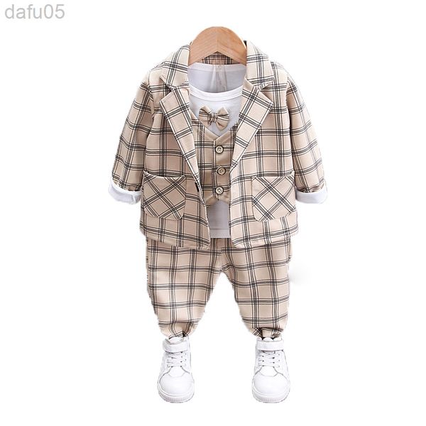 autumn children baby weeding kids boys plaid suit long sleeve vest t-shirt pants 3 pcs/set toddler fashion cotton clothes infant l220808, White
autumn children baby weeding kids boys plaid suit long sleeve vest t-shirt pants 3 pcs/set toddler fashion cotton clothes infant l220808, White