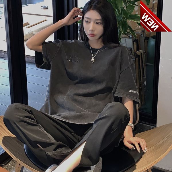 50% off discount ch crow 2022 spring / summer new leather metal horshoe couple short sleeve ins women t-shirt factory direct sale, White;black
50% off discount ch crow 2022 spring / summer new leather metal horshoe couple short sleeve ins women t-shirt factory direct sale, White;black