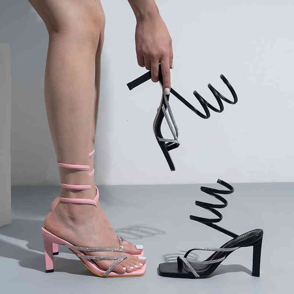 sandals designer luxury female high heels wear fashionable herringbone clip spring strap thin high-heeled za sandals outside in and summer, Black
sandals designer luxury female high heels wear fashionable herringbone clip spring strap thin high-heeled za sandals outside in and summer, Black