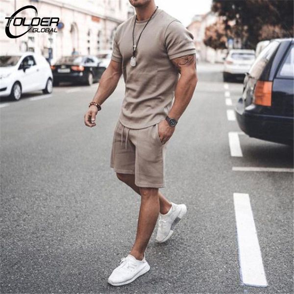men's tracksuits mens tracksuit 2 piece set summer solid sport hawaiian suit short sleeve t shirt and shorts casual fashion man clothin, Gray
men's tracksuits mens tracksuit 2 piece set summer solid sport hawaiian suit short sleeve t shirt and shorts casual fashion man clothin, Gray
