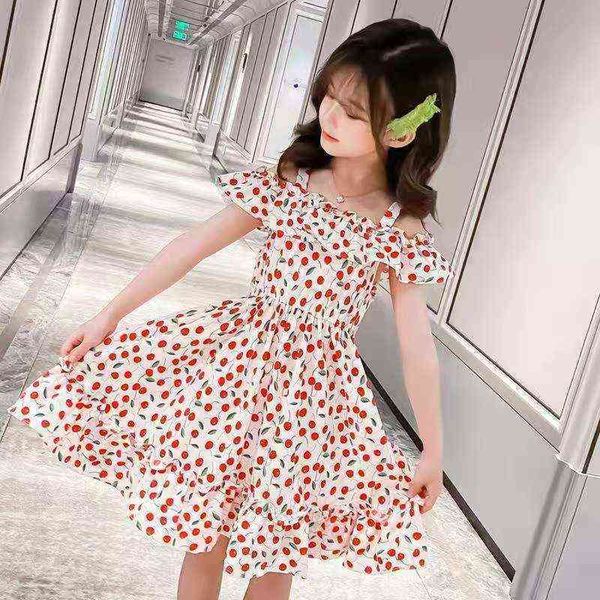 girls dress 2022 new summer teenage kids clothes floral dress little girl fashion princess flower dresses 8 9 2 to 12 years old g220518, Red;yellow 
girls dress 2022 new summer teenage kids clothes floral dress little girl fashion princess flower dresses 8 9 2 to 12 years old g220518, Red;yellow