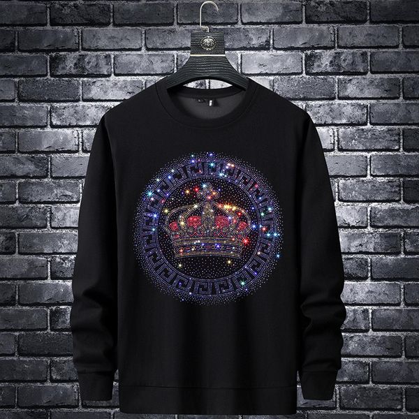 men's hoodies & sweatshirts designer diamond crown sweater long sleeve men's wear 2021 spring and autumn slim fit fashion youth tr, Black
men's hoodies & sweatshirts designer diamond crown sweater long sleeve men's wear 2021 spring and autumn slim fit fashion youth tr, Black