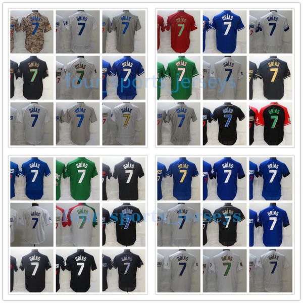 new baseball urias 7 julio jersey size s--xxxl, Blue;black
new baseball urias 7 julio jersey size s--xxxl, Blue;black