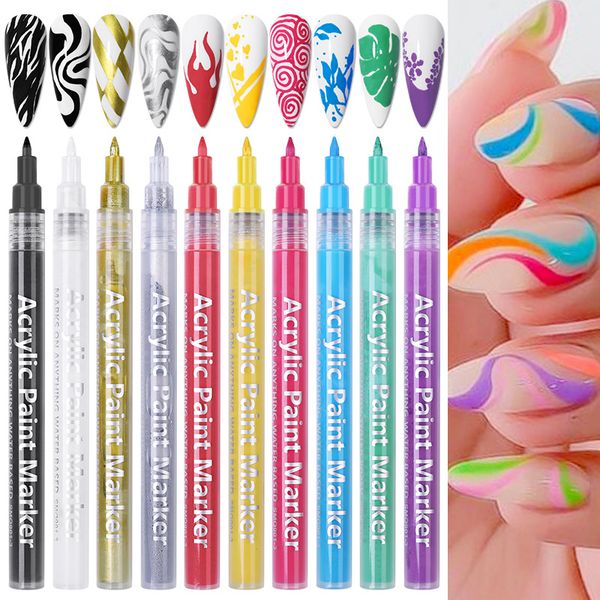 nail art polishes graffiti pen uv gel design painting marker diy flower abstract lines sketch professional manicure dotting drawing tools 20
nail art polishes graffiti pen uv gel design painting marker diy flower abstract lines sketch professional manicure dotting drawing tools 20