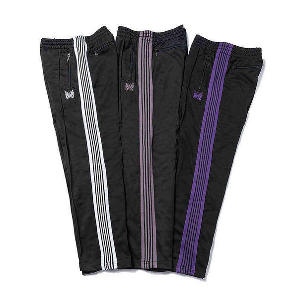 2020ss needles pants men women seasons streetwear awge needdles sweatpants butterfly embroidery rocky trousers t220803, Black
2020ss needles pants men women seasons streetwear awge needdles sweatpants butterfly embroidery rocky trousers t220803, Black