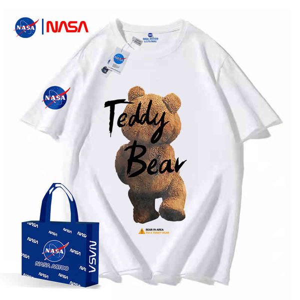 nasat t-shirt summer 2022 new fashion brand short sleeve loose versatile lovers half drop shoulder, White;black
nasat t-shirt summer 2022 new fashion brand short sleeve loose versatile lovers half drop shoulder, White;black