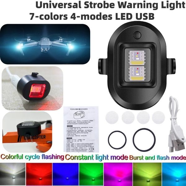 universal strobe warning light motorcycle lighting 7 color 4 mode led usb rechargeable aircraft uav drone sos emergency light night bike lam
universal strobe warning light motorcycle lighting 7 color 4 mode led usb rechargeable aircraft uav drone sos emergency light night bike lam