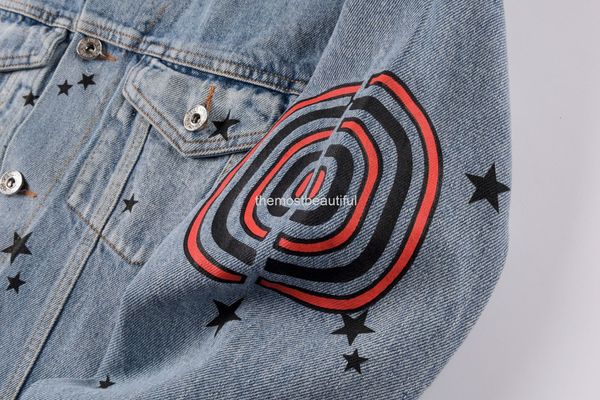 men's jackets 22fw hip hop kanye's same star printed washed denim jacket letter hole men's and women's couple's fas, Black;brown
men's jackets 22fw hip hop kanye's same star printed washed denim jacket letter hole men's and women's couple's fas, Black;brown