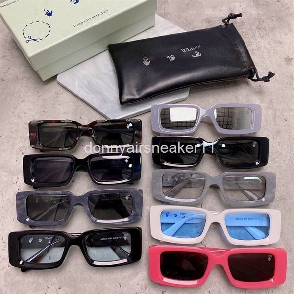 sunglasses off men's ow small square net red same white women's fashion, White;black
sunglasses off men's ow small square net red same white women's fashion, White;black