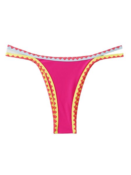 whip stitch bikini bottom x3g9#, White;black